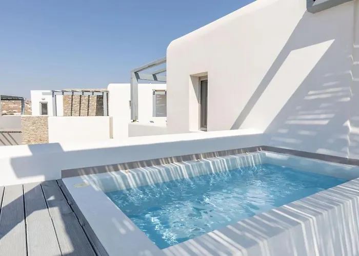 Mykonos Luxury With Jacuzzi Apartmán *
